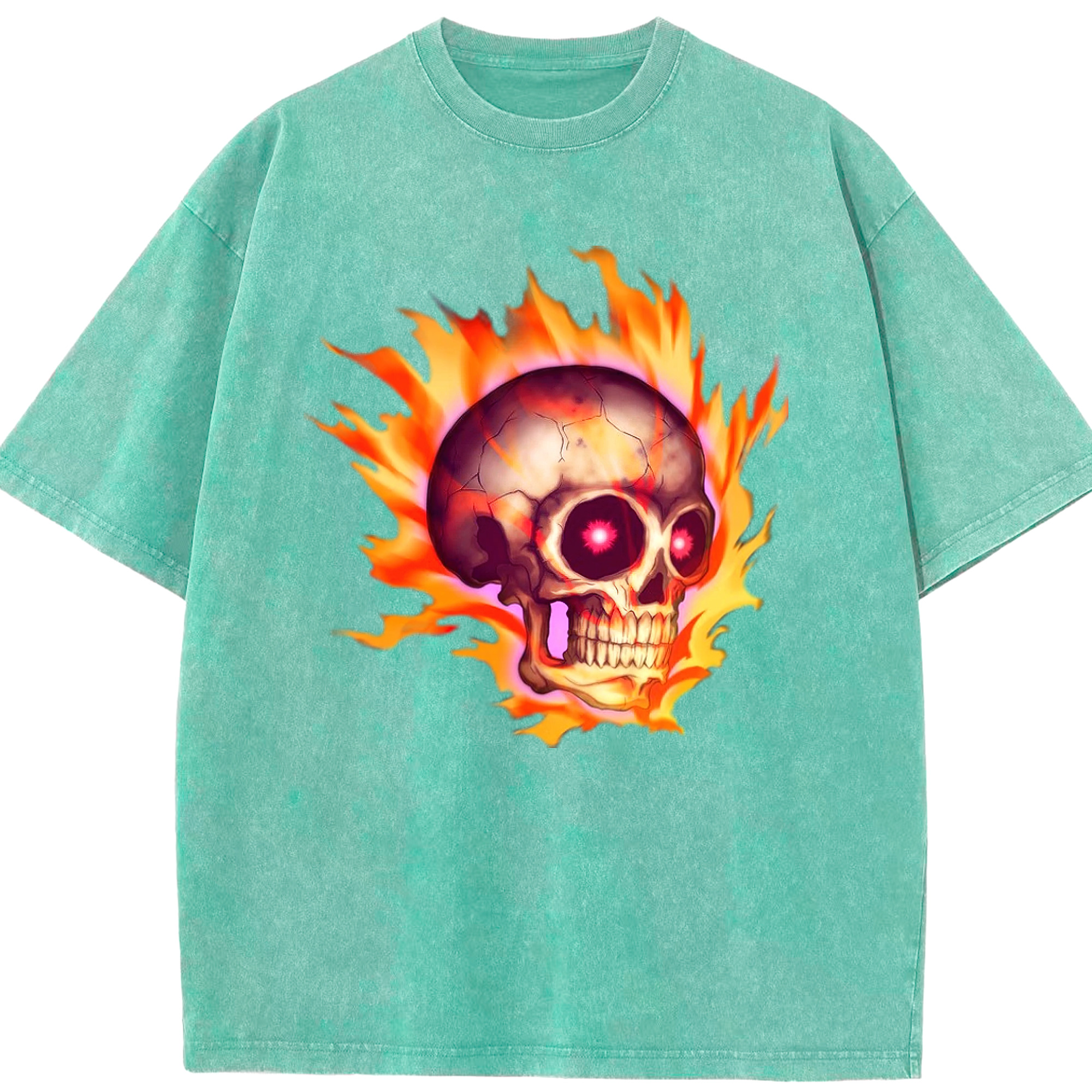 （画像用） 遊☆戯☆王 Yu-Gi-Oh! 綿100% ヴィンテージ風 半袖Tシャツ（フロントプリント）